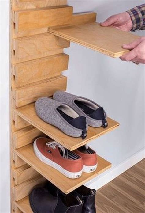 Die besten DIY Shoe Storage Ideen
